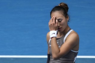 Zheng Qinwen a été sortie dès le 2e tour à Melbourne KEYSTONE/AP/Asanka Brendon Ratnayake